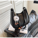Bolsa crossbody simples de cor sólida