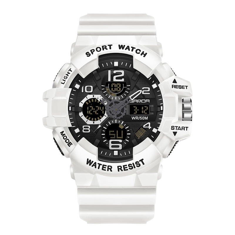 zn Deportivo Sanda Blanco y Negro - Multifuncional Resistente à Água