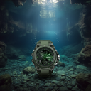 Reloj cronógrafo digital con iluminación láser