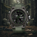 Reloj cronógrafo digital con iluminación láser
