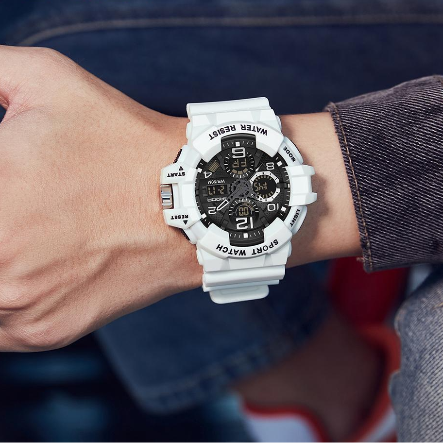 zn Deportivo Sanda Blanco y Negro - Multifuncional Resistente à Água